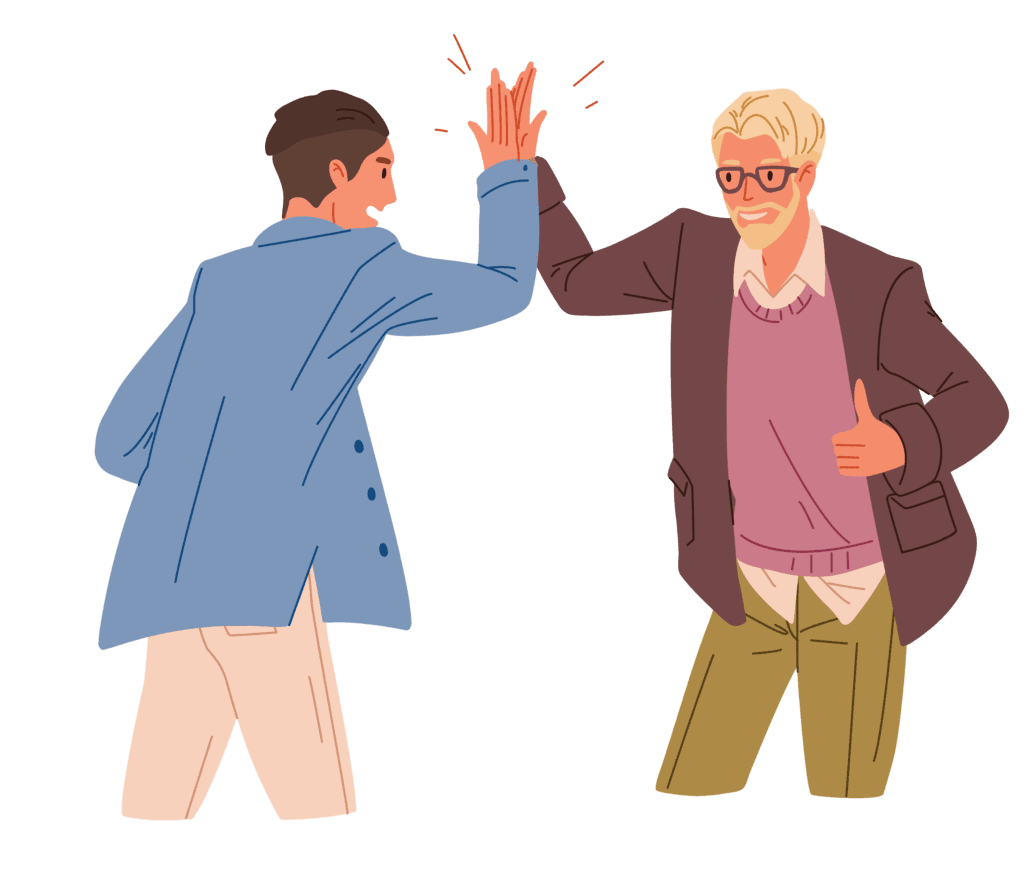 Chipkie Illustration HighFive 03 Should You Sign as a Witness to a Friends Loan? Understanding the Risks