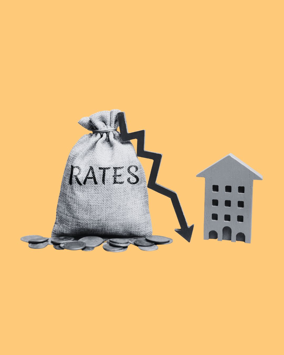 premium vector | inflation or interest rate falling... When Will Interest Rates Fall in the UK - Chipkie UK